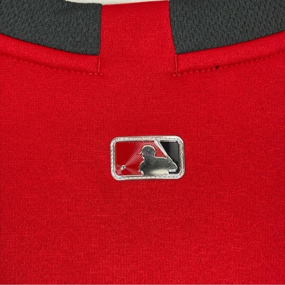 Nike Dri-Fit MLB Authentic Red Therma Pullover NWT Washington Nationals Medium - Picture 11 of 14